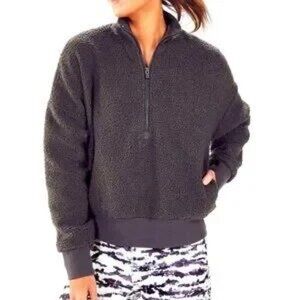 Women's Black Fleece Jacket